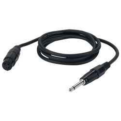 6.3MM JACK MALE MONO-XLR FEMALE (UNBALANCED) 1.5M
