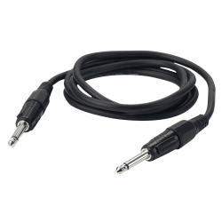6.3MM JACK MALE-6.3MM JACK MALE MONO (UNBALANCED) 6.0M