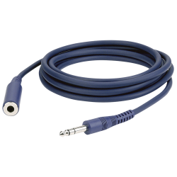 6.3MM JACK STEREO MALE-6.3MM JACK STEREO FEMALE 3M