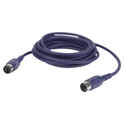 5P DIN MALE-5P DIN MALE 1.5M MIDI