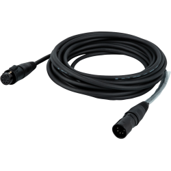 DMX 5P MALE-5P FEMALE 6M IP65