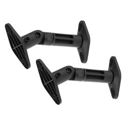 SPEAKER WALL MOUNT ZWART SET OF 2