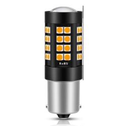 LED LAMP 12V BAY15D 1.2W/5W AMBER
