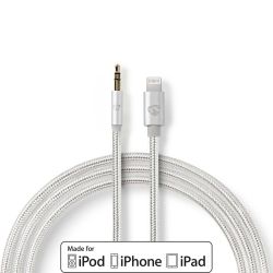LIGHTNING 8-PIN/ JACK 3.5MM STEREO 1M