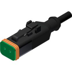 KABEL 2P FEMALE 10M 0.75MM2 IP67