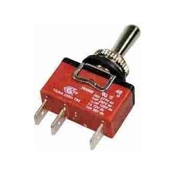 TUIMEL 1 X OM 3ST MAAK/TOGGLE 10A MET 6,3MM FASTON AANSLUITING