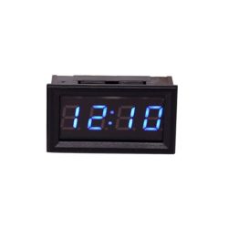 DIGITALE LED KLOK BLAUW INBOUW