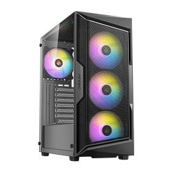 AX61 ELITE MIDI-TOWER ZWART ZONDER VOEDING