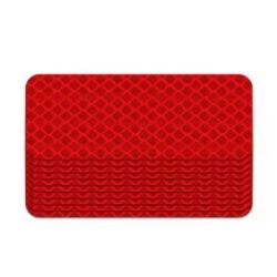 REFLECTIE STICKERS ROOD 3X8CM 10 STUKS