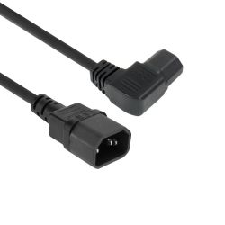 NETSNOER 1.2M C14 3 POLIG MALE - C15 3 POLIG FEMALE HAAKS LINKS 3X1,0MM2