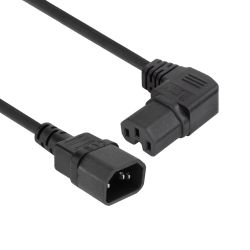 NETSNOER 0.6M C14 3 POLIG MALE - C15 3 POLIG FEMALE HAAKS RECHTS 3X1.0MM2
