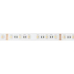LED STRIP RGB + WARMWIT 1M X 12MM 24VDC/12W 60LEDS IP65 ZELFKLEVEND COMBI LED