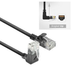 PATCHKABEL UTP CAT6A 1.5M HAAKS UP ZWART