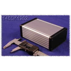 ALUMINIUM BEHUIZING 120X78X43MM KUNSTSTOF FRONT