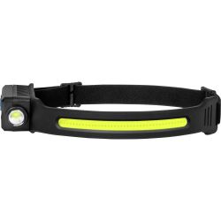 HOOFDLAMP MET 3W COB LED EN 3W SMD LED