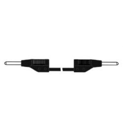 MEETSNOER 2MM 50CM 0.5MMý PVC ZWART MAX. 60VDC