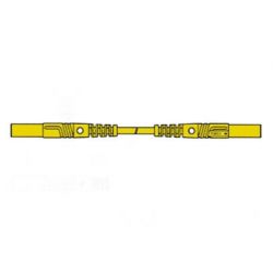 MEETSNOER 4MM 50CM 1MMý PVC GEEL MET CONTACTBEVEILIGING MAX.1000VDC/16A