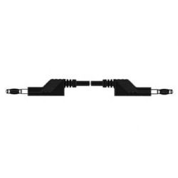 MEETSNOER 4MM 100CM 1MMý SILICONE ZWART 60VDC 16A