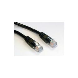 PATCHKABEL UTP CAT5E ZWART 0.5M