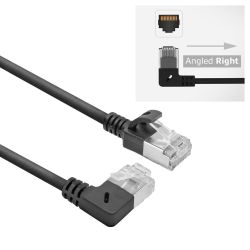 PATCHKABEL U/FTP CAT6A 0,15M RECHT NAAR HAAKS RECHTS