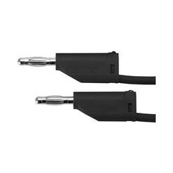 MEETSNOER PVC  25CM PVC ZWART 2.5MM2 MAX. 33VAC/70VDC/32A