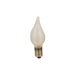 LAMP SCHROEF E10 VLAMMETJE 34V 3W MAT
