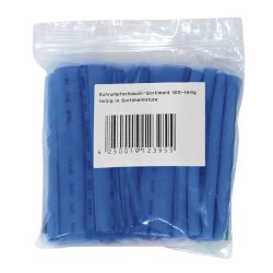 KRIMPKOUS MIX 100MM BLAUW 5 MATEN TOTAAL 100 STUKS