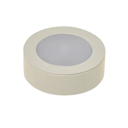 LED IN/OPBOUWSPOT 3W 300LM 3000K WIT 71MM 2M SNOER
