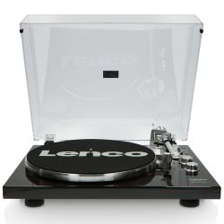 PLATENSPELER MET BLUETOOTH DONKERBRUIN