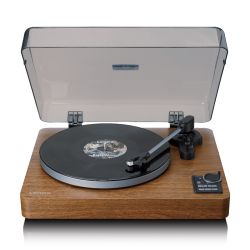 PLATENSPELER HOUT MET BLUETOOTH EN VOOR VERSTERKER ELEMENTAUDIO TECHNICA AT3600L