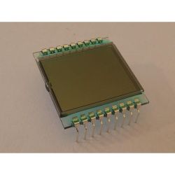 LCD DISPLAY 2 DIGIT 12,7MM PINS 6,35MM REFLECTIVE 5 STUKS