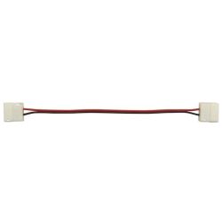 KABEL MET PUSH CONNECTOREN VOOR FLEXIBELE LED-STRIP - 10 MM- 1 KLEUR