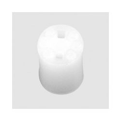 AFSTANDBUS 3MM LED 4,06MM 10 STUKS WIT NYLON