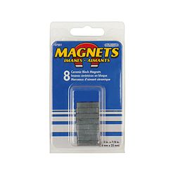 MAGNEET KERAMISCH 22X5X5.5MM 8 STUKS