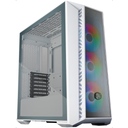MASTER BOX MB520 MESH MIDI-TOWER GLAS ZILVER ZONDER PSU