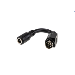 VOEDINGS PLUG R7B 4P MALE NAAR DC 2.5X5.5MM CONTRA PLUG 20CM