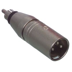 VERLOOP 3P XLR MALE - TULP MALE