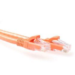 PATCHKABEL UTP CAT6A 1M ORANJE SNAGLESS