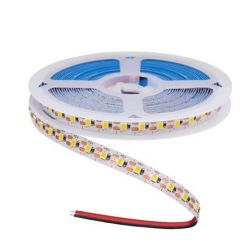 LED STRIP WARM WIT 1M X 8MM 5VDC/6W 120LEDS/P.M. IP21 ZELFKLEVEND