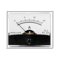 PANEELMETER 60X45MM 15VDC KLASSE 2.5 (VERLICHTING OPTIE)