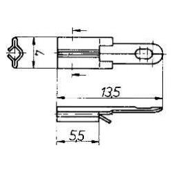 PRINTPENSCHUIF 1.3MM 100 STUKS VERTINT