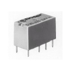 RELAIS PRINT DUAL-IN-LINE SPOEL 5V/40MA 2 X OM 250VAC/0.1A30VDC/2A