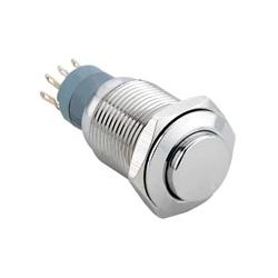 DRUK 1X NO+1X NC 24VDC/1A 230VAC/0.5A HOGE KNOP