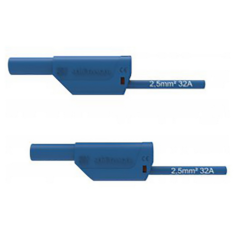 MEETSNOER PVC 200CM PVC BLAUW 2.5MM2 MAX. 1000VAC 32A CATII