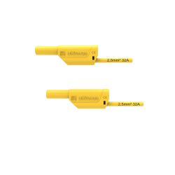 MEETSNOER PVC 200CM PVC GEEL 2.5MM2 MAX. 1000VAC 32A CATIII