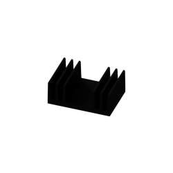 KOELPROFIEL 29X20X11,5MM - ZWART