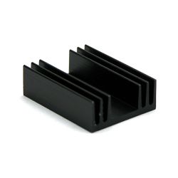 KOELPROFIEL 29X220X11,5MM - ZWART