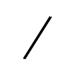 KOELPROFIEL 32X1000X14MM - ZWART