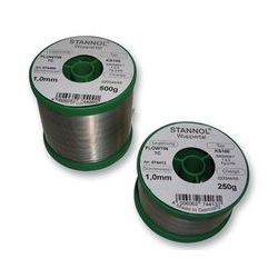 SOLDEERTIN 250GR 0.5MM SN99CU1 VLOEIMIDDEL 3,0% HALOGEENVRIJ