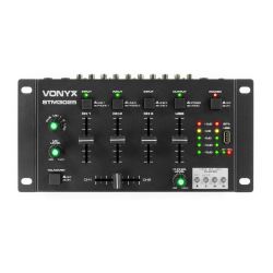 MENGPANEEL 4-KANAALS MIXER USB/MP3/BT